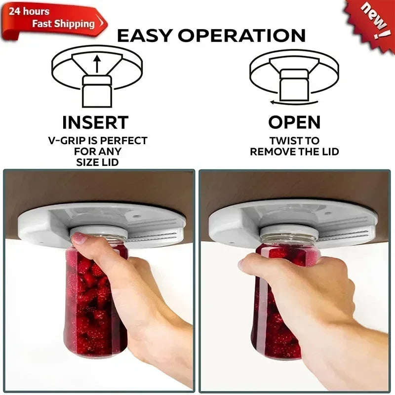 Multifunction Bottle And Jar Opener